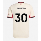 Billige Liverpool Jeremie Frimpong #30 Udebanetrøje 2025-26 Kort ærmer