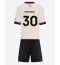 Billige Liverpool Jeremie Frimpong #30 Udebanetrøje Børn 2025-26 Kort ærmer (+ bukser)