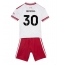 Billige Liverpool Jeremie Frimpong #30 Udebanetrøje Børn 2026-27 Kort ærmer (+ bukser)