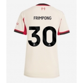 Billige Liverpool Jeremie Frimpong #30 Udebanetrøje Dame 2025-26 Kort ærmer