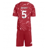 Billige Liverpool Jeremy Jacquet #5 Hjemmebanetrøje Børn 2026-27 Kort ærmer (+ bukser)