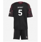 Billige Liverpool Jeremy Jacquet #5 Tredje trøje Børn 2026-27 Kort ærmer (+ bukser)