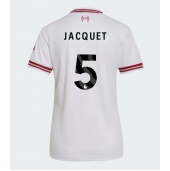 Billige Liverpool Jeremy Jacquet #5 Udebanetrøje Dame 2026-27 Kort ærmer