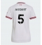Billige Liverpool Jeremy Jacquet #5 Udebanetrøje Dame 2026-27 Kort ærmer