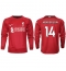Billige Liverpool Jordan Henderson #14 Hjemmebanetrøje 2022-23 Lange ærmer
