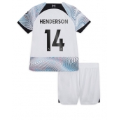 Billige Liverpool Jordan Henderson #14 Udebanetrøje Børn 2022-23 Kort ærmer (+ bukser)
