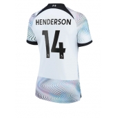 Billige Liverpool Jordan Henderson #14 Udebanetrøje Dame 2022-23 Kort ærmer