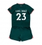 Billige Liverpool Luis Diaz #23 Tredje trøje Børn 2022-23 Kort ærmer (+ bukser)