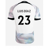 Billige Liverpool Luis Diaz #23 Udebanetrøje 2022-23 Kort ærmer