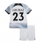 Billige Liverpool Luis Diaz #23 Udebanetrøje Børn 2022-23 Kort ærmer (+ bukser)