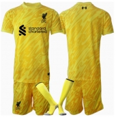 Billige Liverpool Målmand Tredje trøje Børn 2024-25 Kort ærmer (+ bukser)