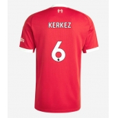 Billige Liverpool Milos Kerkez #6 Hjemmebanetrøje 2025-26 Kort ærmer