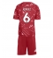 Billige Liverpool Milos Kerkez #6 Hjemmebanetrøje Børn 2026-27 Kort ærmer (+ bukser)