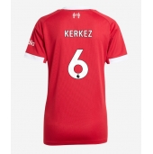 Billige Liverpool Milos Kerkez #6 Hjemmebanetrøje Dame 2025-26 Kort ærmer