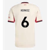 Billige Liverpool Milos Kerkez #6 Udebanetrøje 2025-26 Kort ærmer