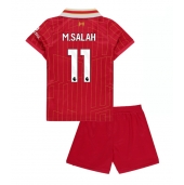 Billige Liverpool Mohamed Salah #11 Hjemmebanetrøje Børn 2024-25 Kort ærmer (+ bukser)