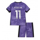 Billige Liverpool Mohamed Salah #11 Tredje trøje Børn 2023-24 Kort ærmer (+ bukser)