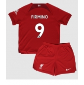 Billige Liverpool Roberto Firmino #9 Hjemmebanetrøje Børn 2022-23 Kort ærmer (+ bukser)