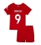 Billige Liverpool Roberto Firmino #9 Hjemmebanetrøje Børn 2023-24 Kort ærmer (+ bukser)