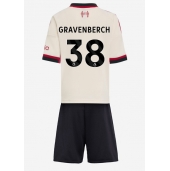 Billige Liverpool Ryan Gravenberch #38 Udebanetrøje Børn 2025-26 Kort ærmer (+ bukser)