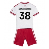 Billige Liverpool Ryan Gravenberch #38 Udebanetrøje Børn 2026-27 Kort ærmer (+ bukser)