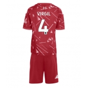Billige Liverpool Virgil van Dijk #4 Hjemmebanetrøje Børn 2026-27 Kort ærmer (+ bukser)