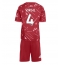 Billige Liverpool Virgil van Dijk #4 Hjemmebanetrøje Børn 2026-27 Kort ærmer (+ bukser)