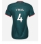 Billige Liverpool Virgil van Dijk #4 Tredje trøje Dame 2022-23 Kort ærmer