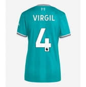 Billige Liverpool Virgil van Dijk #4 Tredje trøje Dame 2025-26 Kort ærmer