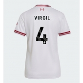 Billige Liverpool Virgil van Dijk #4 Udebanetrøje Dame 2026-27 Kort ærmer