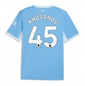 Billige Manchester City Abdukodir Khusanov #45 Hjemmebanetrøje 2026-27 Kort ærmer