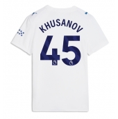 Billige Manchester City Abdukodir Khusanov #45 Tredje trøje Dame 2026-27 Kort ærmer