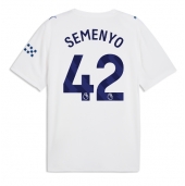 Billige Manchester City Antoine Semenyo #42 Tredje trøje 2026-27 Kort ærmer