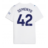 Billige Manchester City Antoine Semenyo #42 Tredje trøje Dame 2026-27 Kort ærmer