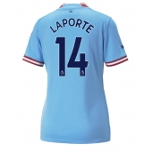 Billige Manchester City Aymeric Laporte #14 Hjemmebanetrøje Dame 2022-23 Kort ærmer