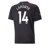 Billige Manchester City Aymeric Laporte #14 Udebanetrøje 2022-23 Kort ærmer