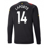 Billige Manchester City Aymeric Laporte #14 Udebanetrøje 2022-23 Lange ærmer
