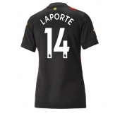 Billige Manchester City Aymeric Laporte #14 Udebanetrøje Dame 2022-23 Kort ærmer
