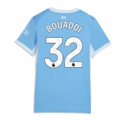 Billige Manchester City Ayyoub Bouaddi #32 Hjemmebanetrøje Dame 2026-27 Kort ærmer