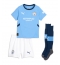 Billige Manchester City Bernardo Silva #20 Hjemmebanetrøje Børn 2024-25 Kort ærmer (+ bukser)