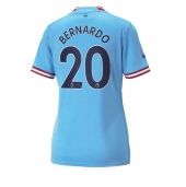 Billige Manchester City Bernardo Silva #20 Hjemmebanetrøje Dame 2022-23 Kort ærmer