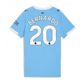 Billige Manchester City Bernardo Silva #20 Hjemmebanetrøje Dame 2025-26 Kort ærmer