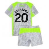 Billige Manchester City Bernardo Silva #20 Tredje trøje Børn 2025-26 Kort ærmer (+ bukser)