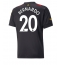 Billige Manchester City Bernardo Silva #20 Udebanetrøje 2022-23 Kort ærmer