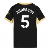 Billige Manchester City Elliot Anderson #5 Udebanetrøje Dame 2026-27 Kort ærmer
