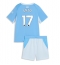Billige Manchester City Enzo Fernandez #17 Hjemmebanetrøje Børn 2026-27 Kort ærmer (+ bukser)