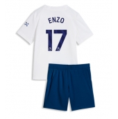 Billige Manchester City Enzo Fernandez #17 Tredje trøje Børn 2026-27 Kort ærmer (+ bukser)