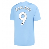 Billige Manchester City Erling Haaland #9 Hjemmebanetrøje 2023-24 Kort ærmer