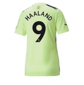 Billige Manchester City Erling Haaland #9 Tredje trøje Dame 2022-23 Kort ærmer