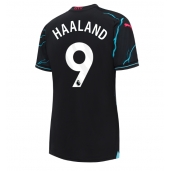 Billige Manchester City Erling Haaland #9 Tredje trøje Dame 2023-24 Kort ærmer
